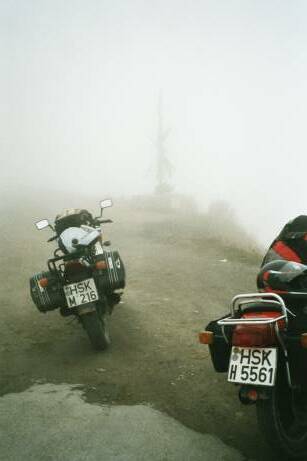 Nebel am Colle de Sampeyre