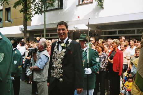 der neue K�nig Markus Schauerte