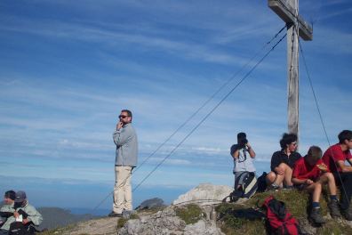 auf dem Gei�horn (2.366 m)