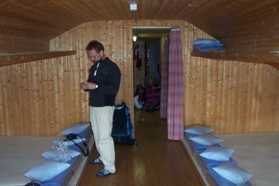 Lager in der Oberen Widdersteinh�tte