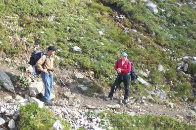 R�ckmarsch durch das Gemsteltal