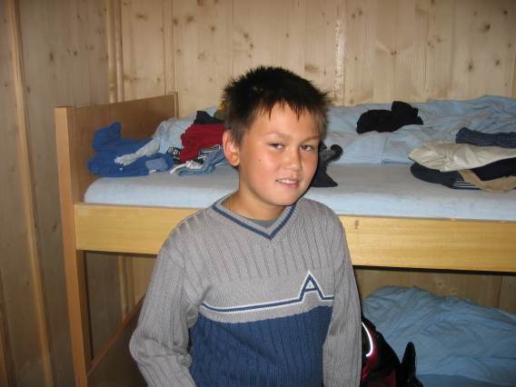 Malvin schaut da gerne zu
