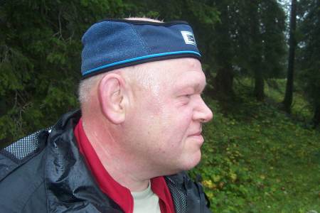 Rast auf dem Anstieg zum Sabach-Joch