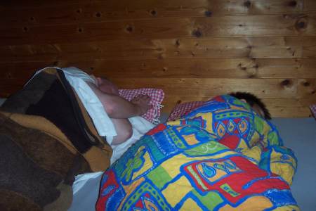 Nachtruhe im Gimpel-Haus