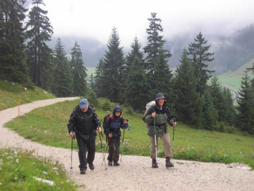 auf dem Weg zum Adlerhorst