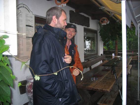auf der Terasse des Adlerhorst