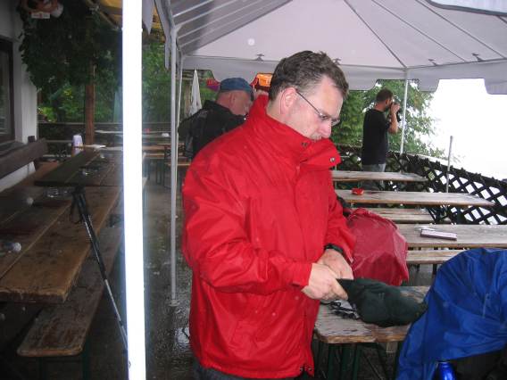 auf der Terasse des Adlerhorst