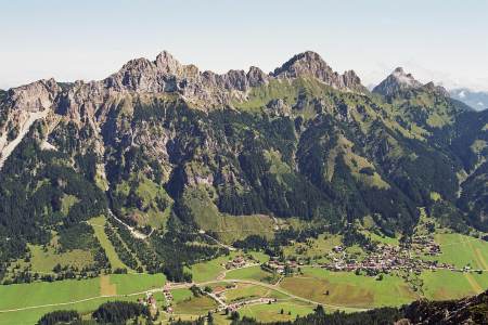 Unser Wandergebiet, die Tannheimer Berge