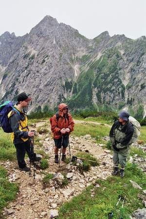 Im Hintergrund die K�llenspitze und die Nessels�ngler Scharte