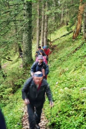 Aufstieg zum Sabach-Joch