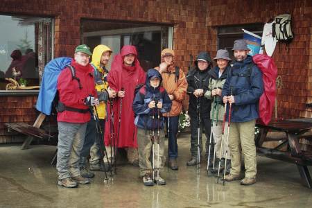 Vor dem Abstieg ins Tal