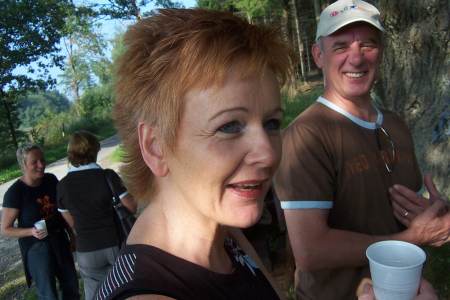 Treffen und Sektprobe an der "Krausen Eiche"
