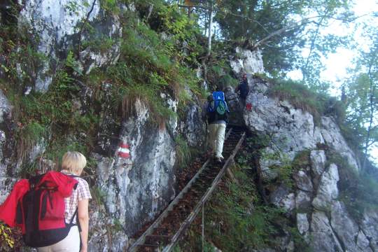 1. Mutprobe in der Schanzer Wand