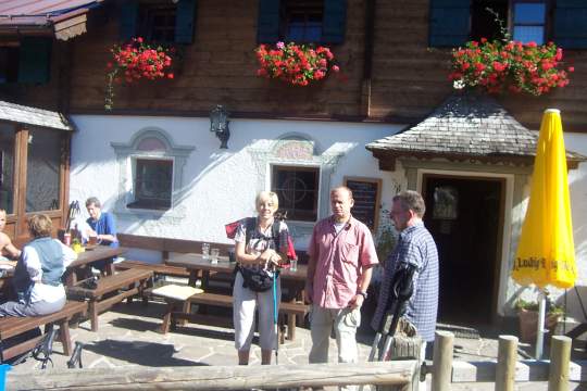 1. Pause an der Rietzaualm