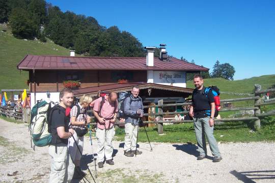 1. Pause an der Rietzaualm