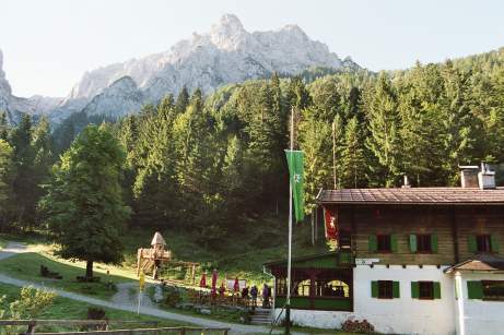 Blick auf den Wilden Kaiser