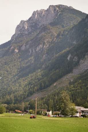 Blick auf die Schanzer W�nde